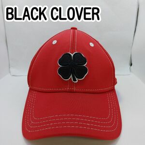 [USED]BLACK CLOVER キャップ レッド L/XLサイズ(約57～59㎝くらい)【0163】