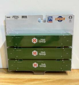 Athearn 28492 53' CIMC Container HUB Group【新品】