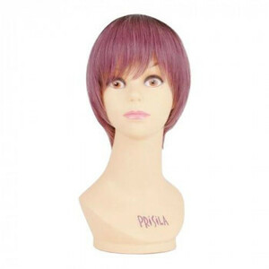  gradation color wig handle Sam Short CTA-104-CTDP heat-resisting dark plum 