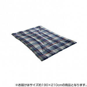  made in Japan ... anti-bacterial deodorization . mites .. futon cover attaching double long navy approximately 190×210cm 6706920