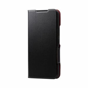 エレコム Galaxy A54 5G ソフトレザーケース 薄型 磁石付 PM-G233PLFUBK