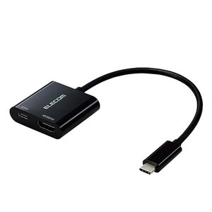 エレコム USB Type-C(TM) to HDMI映像変換アダプター(USB PD対応) MPA-CHDMIPD015B