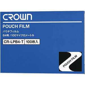クラウン パウチフィルム B4 CR-LPB4-T (61-9300-77)