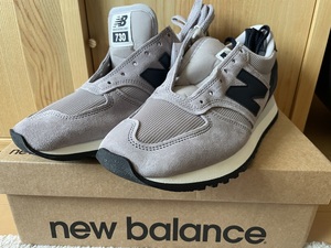 新品 NEW BALANCE UK製 M730GGN 28cm US10 GRAY NAVYグレー ネイビー灰紺 英国フリンビー工場40周年記念 復刻イギリス製