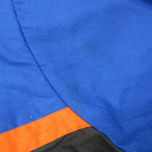 古着 レッドキャップ REDKAP ワークシャツ 半袖 ブルー オレンジ グレー サイズ表記：L　gd80823_画像5