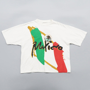 古着 90年代 オールド プリントTシャツ メキシコ サイズ表記：-　gd82179