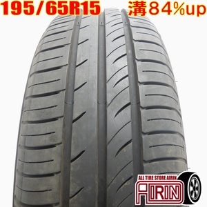 中古タイヤ 195/65R15 サマータイヤ KUMHO ECOWING ES31 1本 単品 プリウス ノア ヴォクシー セレナ 中古 15インチ