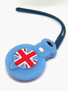 c key cover case MINI light blue Union Jack silicon Mini keyless key key cover Cooper S JCW one R56 3 door 