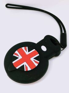 c key cover case MINI black red Union Jack silicon Mini keyless key key cover Cooper S JCW one R60 crossover 