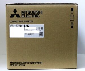 即決【新品 未開封】FR-E720-1.5K 2023年5月製 三菱電機 インバーター MITSUBISHI ELECTRIC 領収書発行可　◎5074-2