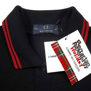 Re/tartan Re/energy Holiday COMME des GARCONS FRED PERRY ポロシャツsize40の画像5