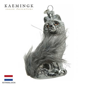  Christmas tree decoration ornament KAEMINGK animal animal decoration . gray [1] 1 piece insertion [120541]