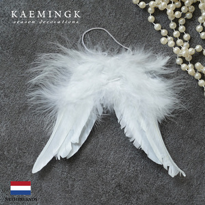 Christmas tree decoration ornament KAEMINGK feather charm angel. feather 16cmg Ritter none [2] 16cm 1 piece insertion [728697]