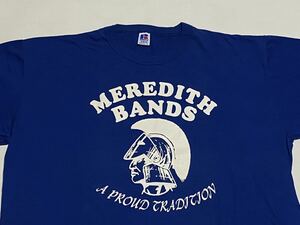 90's RUSSELL MEREDITH BANDS プリントTシャツ XLサイズ USA製 ビンテージ古着 ラッセル 90年代 80's vintage