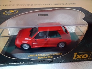 ixo 1/43 LANCIA ランチア DELTA EVOLUZIONE MONZA RED