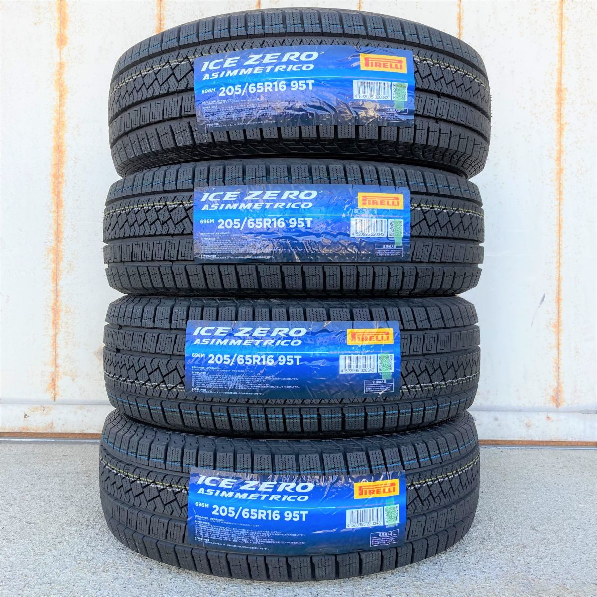 ピレリ ICE ZERO ASIMMETRICO 205/65R16 95T オークション比較 - 価格.com