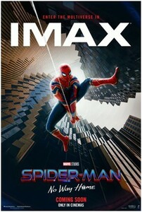 映画 スパイダーマン ノー・ウェイ・ホーム IMAX A3告知ポスター