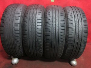 タイヤ 4本 195/60R17 ダンロップ エナセーブ ENSAVE EC 300+ 2022年 バリ山 溝アリ 送料無料★13848T