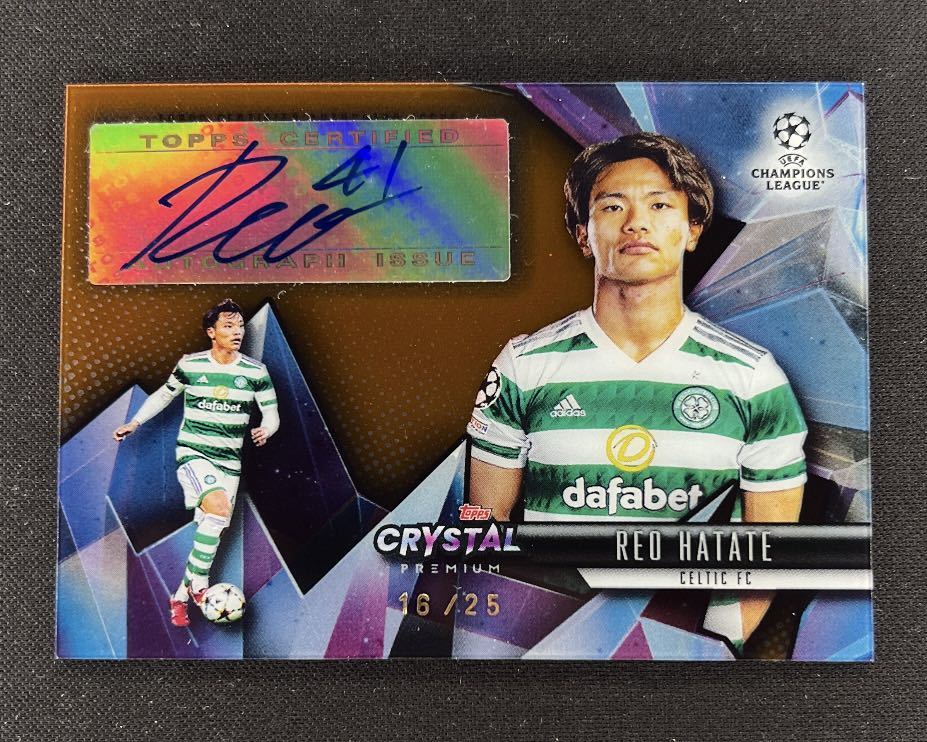 2022-23 Topps Crystal Premium UEFA Champions League AUTO 直筆