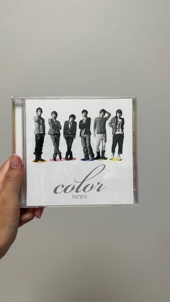 NEWS 「color」 2008年11月19日リリースCD+DVD 通常盤