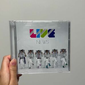 NEWS 「LIVE」2010年9月15日リリース 初回盤 CD+DVD