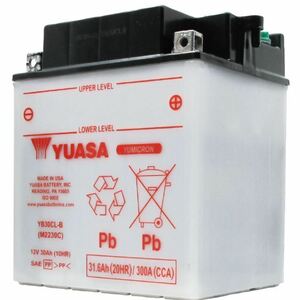 YUASA バッテリー YB30CL-B (278001882) 【電解液なし】　ユアサ