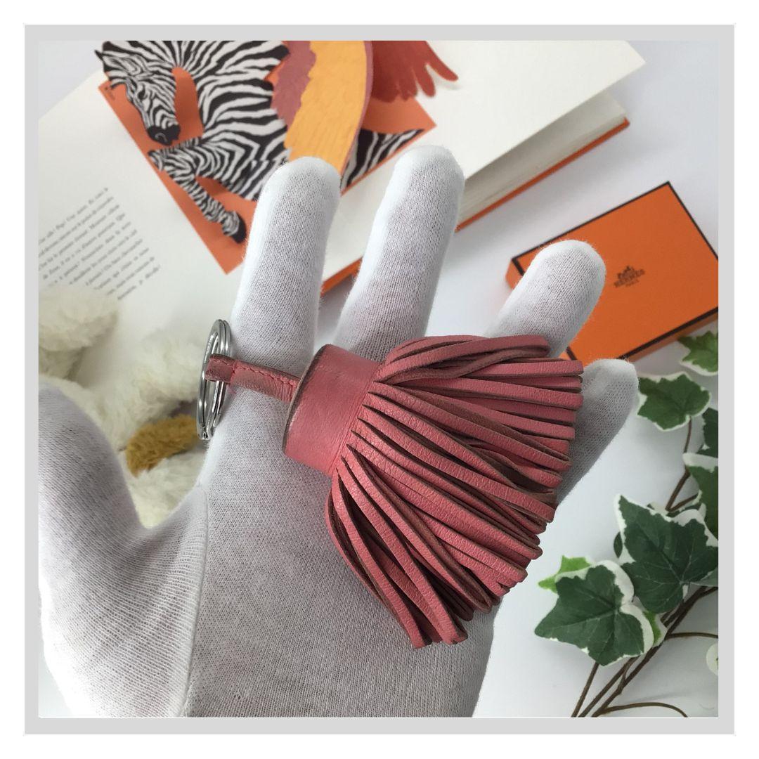 超美品】HERMES エルメス オラン ナノ チャーム サンダル レザー