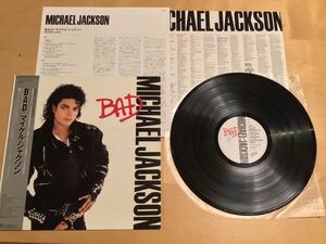 【帯付LP】MICHAEL JACKSON / BAD (28・3P-800) / マイケル・ジャクソン / 87年日本盤