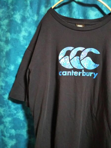 Canterburyカンタベリー グラフィックプリントラグビーブランド Tシャツ