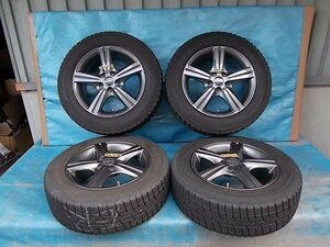 アイスガードIG30 185/65R15 マナレイ 6J 5穴 アルミ付 4本set №ZAY30703