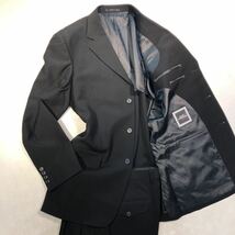 新品【サイズYA7 XL★一流の礼服】3Bシングルスーツ ブラックフォーマル 背抜き ノーベンツ 2タック 冠婚葬祭 ウール アジャスター付き_画像1