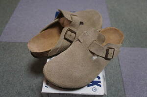  sending 520 jpy complete sale popular color Birkenstock Boston suede taupe sand beige 