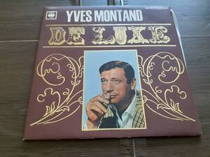 L4838◆LP*/ イヴ・モンタン Yves Montand / デラックス / 枯葉 、セ・シ・ボン、他