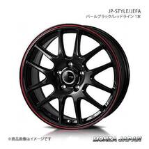 MONZA JAPAN JP-STYLE/JEFA ホイール 1本 スイフト ZC21S/ZD11/21S【15×5.5J 4-100 INSET43 パールブラック/レッドライン】_画像1