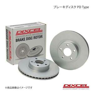 DIXCEL/ディクセル ブレーキディスク PDタイプ フロント JAGUAR E PACE DF2XA 2.0 Turbo (200PS) 18/02～20/12 0518499S