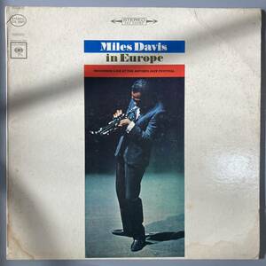 [廃盤 2Eye] MILES DAVIS - IN EUROPE / COLUMBIA / CS8983 / Ron Carter / Tony Williams / Herbie Hancock / George Coleman