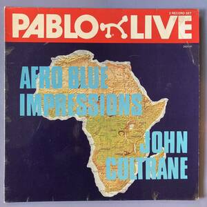 [独オリジナル盤] JOHN COLTRANE - AFRO BLUE IMPRESSIONS / PABLO / 2620101 / Jimmy Garrison / Elvin Jones / McCoy Tyner