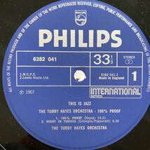 [廃盤] TUBBY HAYES - 100% PROOF / PHILIPS / 6382041 / Gordon Beck / Ronnie Scott / Kenny Wheeler / Ronnie Ross_画像2