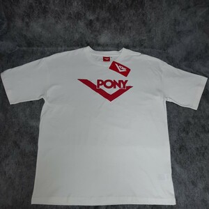 【訳あり品】PONY Tシャツ ビッグシルエット M