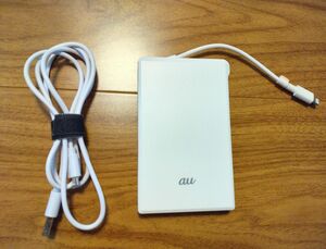 ★au KDDI モバイルバッテリー 3920mAh iPhone★