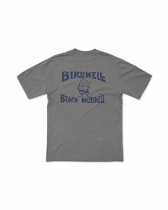  bird well Birdwell License Plate Charcoal T-shirt M size [ new goods ]