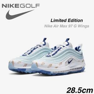 【28.5cm】★気高き勝利の翼！新品★NIKE ナイキ エア マックス 97 G ウイング NRG Uゴルフ AIR MAX WING ブルー バレット 新幹線 US10.5