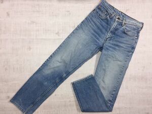 リーバイス Levi's 606-0217 アメカジ スリム テーパード デニム パンツ ジーンズ ボトムス レディース コットン100% 紙パッチ 29 青