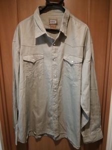 アメリカ古着　C.E.SCMMIDT　ウェスタン　ワークシャツ　ビッグサイズ　送料２３０円