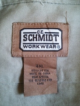 アメリカ古着　C.E.SCMMIDT　ウェスタン　ワークシャツ　ビッグサイズ　送料２３０円_画像2