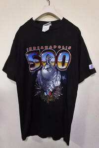 00's INDIANAPOLIS MOTOR SPEEDWAY INDY500 Tee size M インディ 500 Tシャツ ブラック