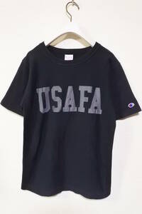 Champion Reverse Weave USAFA T-SHIRT size M チャンピオン リバースウィーブ ヘビーウェイト Tシャツ ブラック