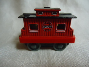 即決　ＵＳ　2002年製　きかんしゃ　トーマス　CABOOSE　車掌車　ダイキャスト　ミニカー　6.5センチ　GULLANE社製