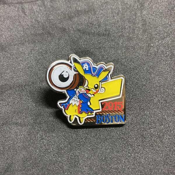 （海外限定）ボストン　世界大会 ポケモン金属製 ピンバッジ