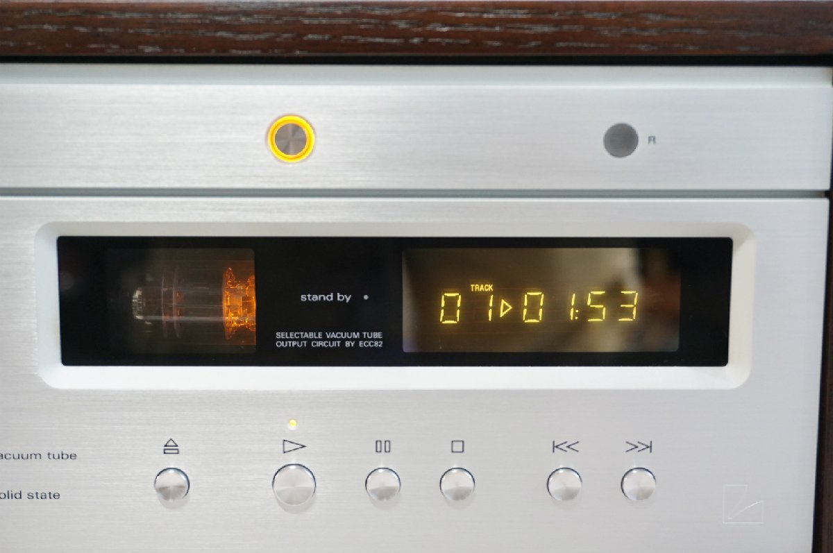 動作OK☆ラックスマン LUXMAN D-38u 真空管 CDプレーヤー リモコン付